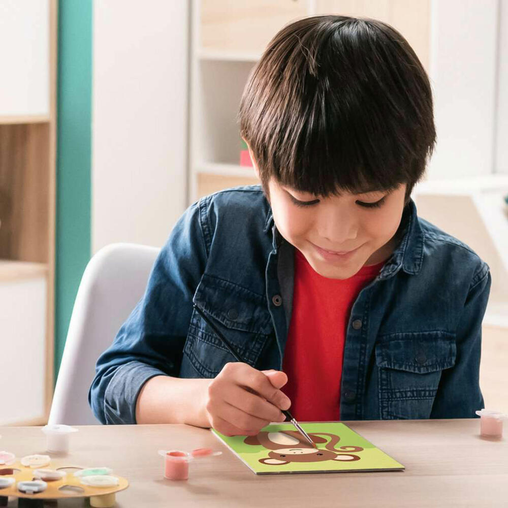 Ravensburger CreArt Kleiner Affe, Malen nach Zahlen, Mal-Set für Kinder, ab 7 Jahren, 23986