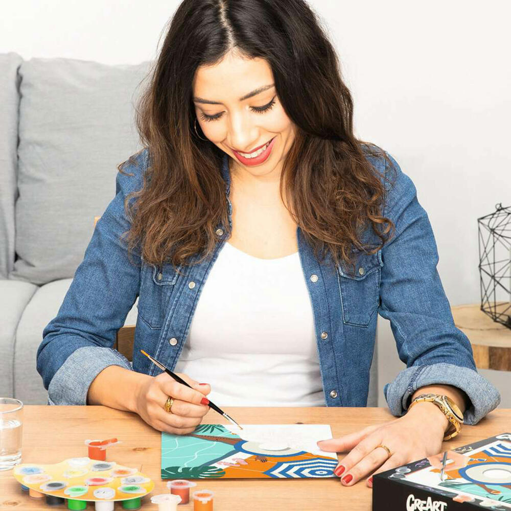 Ravensburger CreArt Poolzeit, Malen nach Zahlen, Malset, 25523