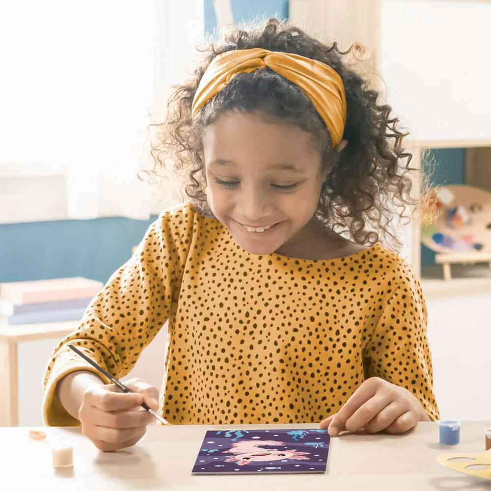 Ravensburger CreArt Axolotl, Malen nach Zahlen, Mal-Set für Kinder, ab 7 Jahren, 25555