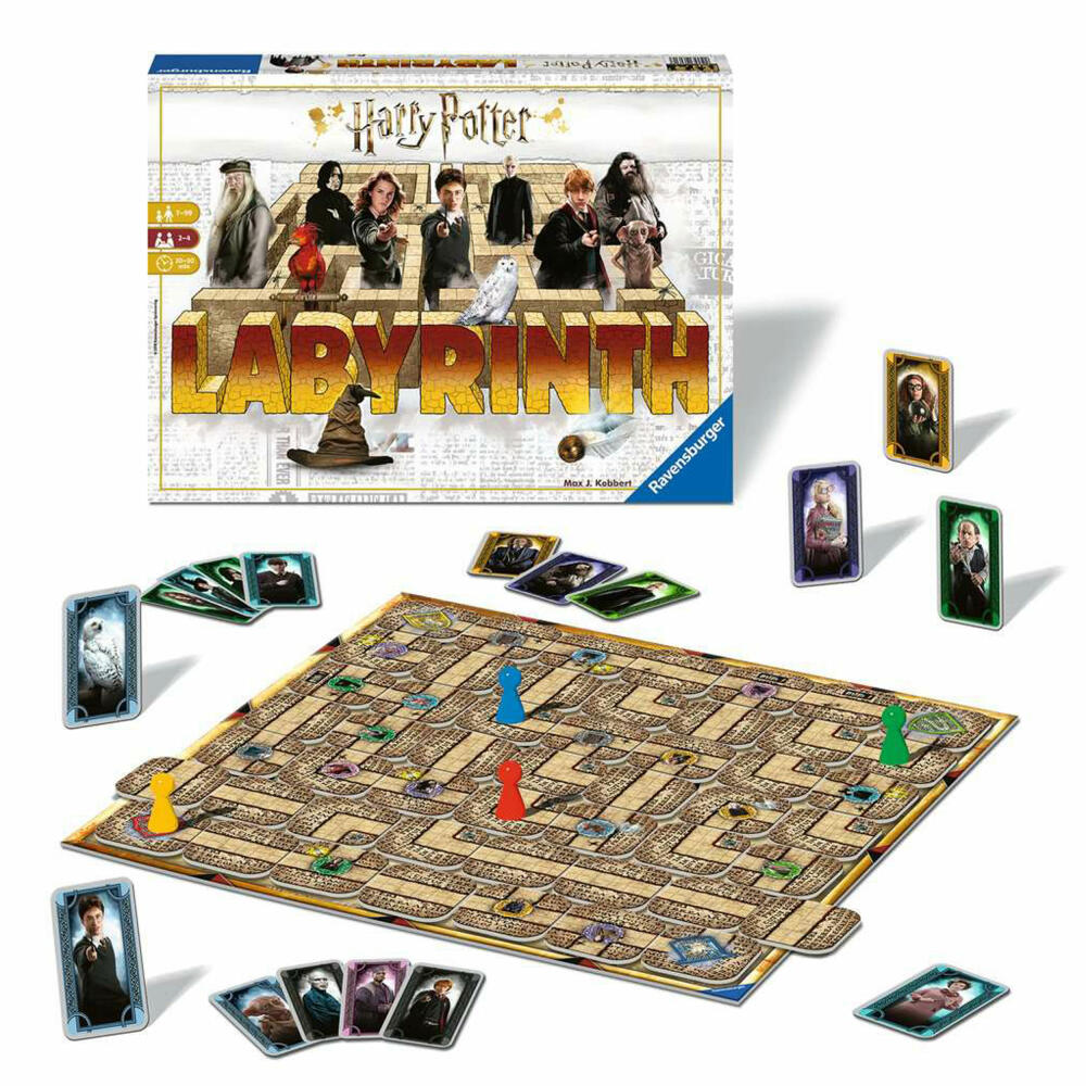 Ravensburger Spiel Harry Potter Labyrinth, für Kinder ab 7 Jahren, 26031