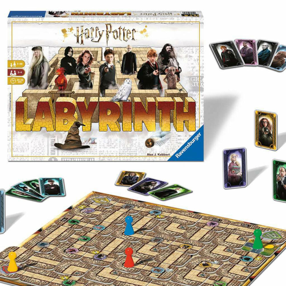 Ravensburger Spiel Harry Potter Labyrinth, für Kinder ab 7 Jahren, 26031
