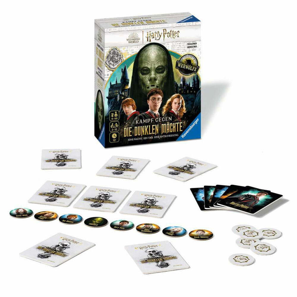 Ravensburger Spiel Harry Potter - Kampf gegen die dunklen Mächte, für Kinder ab 9 Jahren, 27353