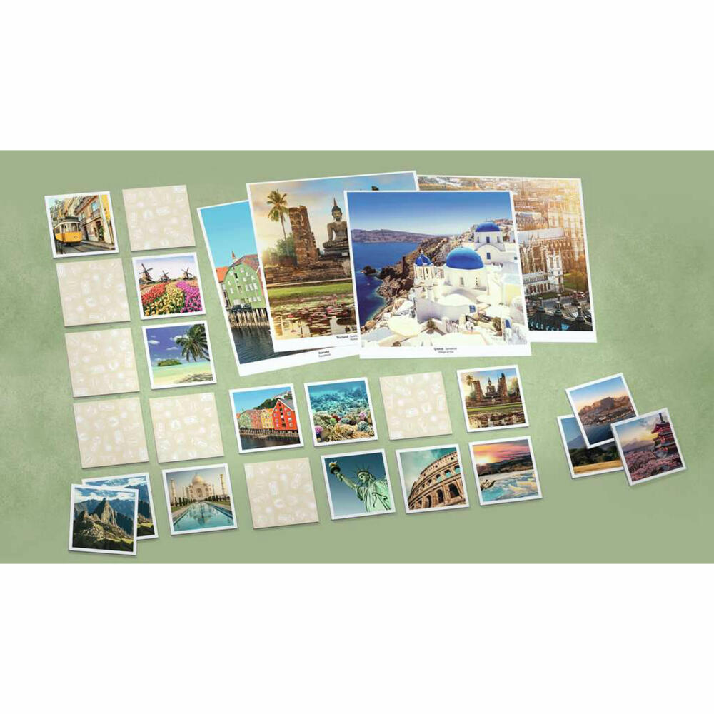Ravensburger Spiel Collectors memory Schönste Reiseziele, für Kinder ab 6 Jahren, 27379