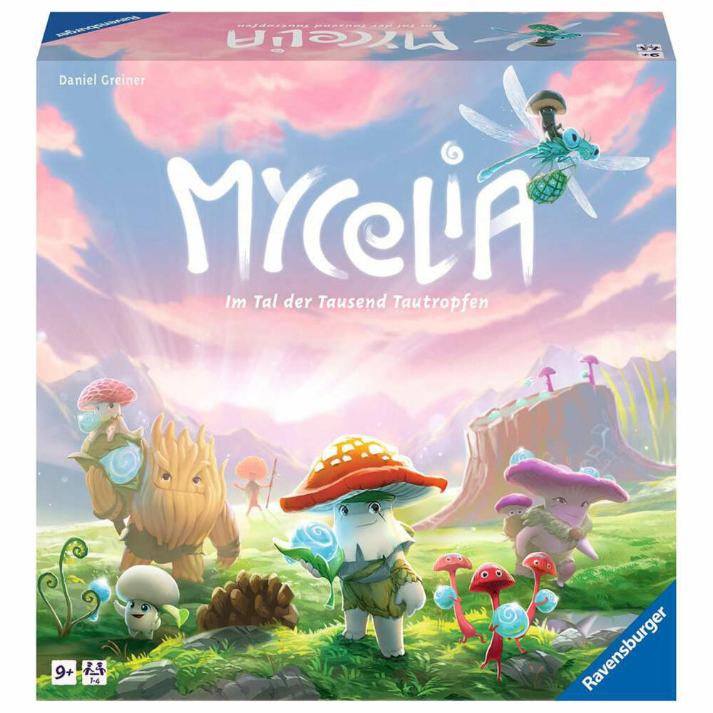 Ravensburger Mycelia, Brettspiel, Strategiespiel, Familienspiel, Gesellschaftsspiel, ab 9 Jahren, 27489