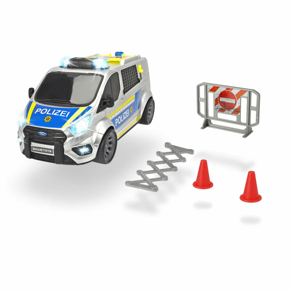 Dickie Toys Ford Transit Police, police car, police car, toy car, toy, 203715013