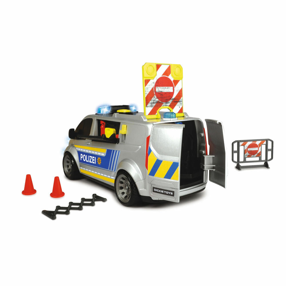 Dickie Toys Ford Transit Police, police car, police car, toy car, toy, 203715013