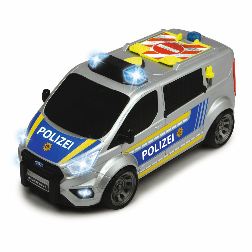 Dickie Toys Ford Transit Police, police car, police car, toy car, toy, 203715013