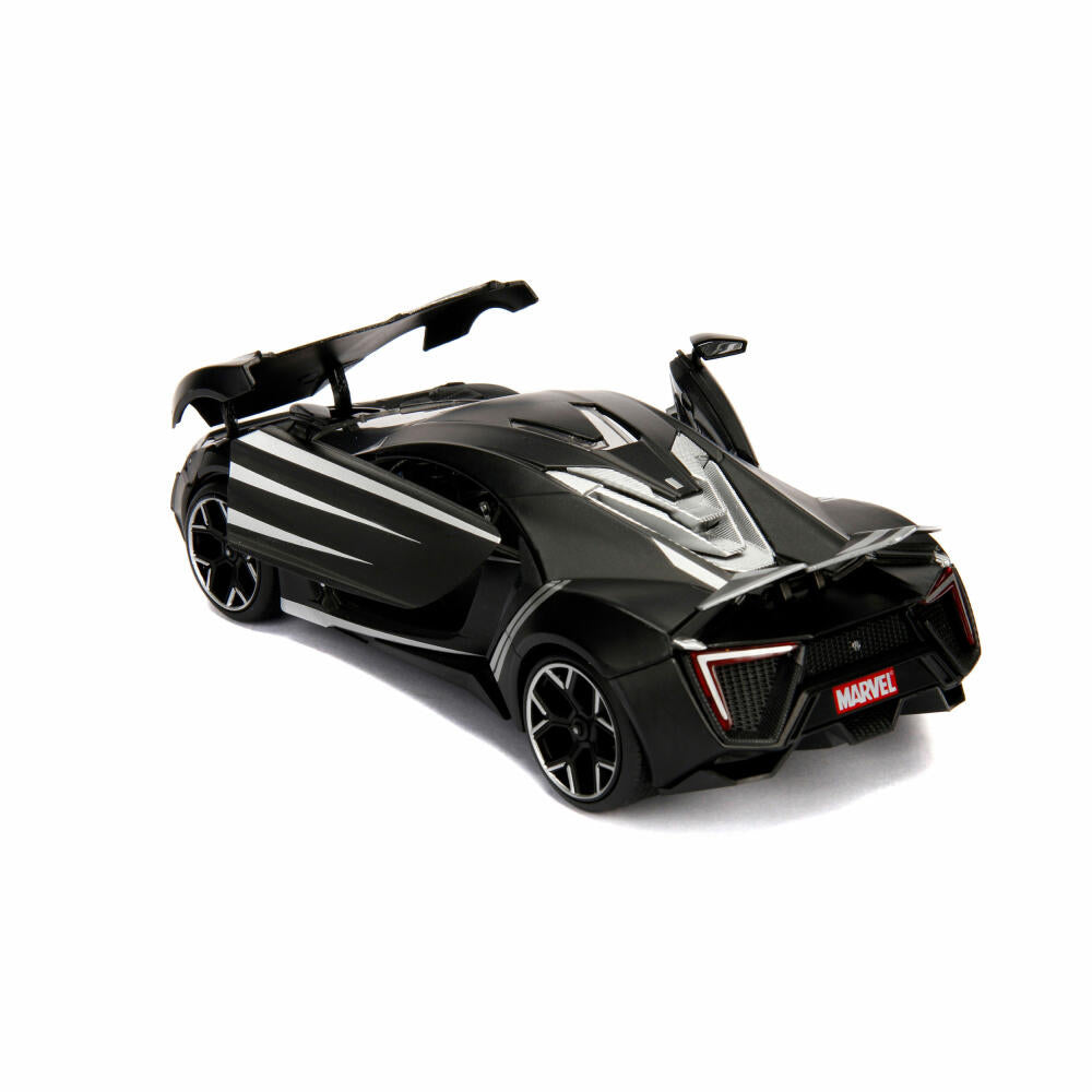 Jada Marvel Avengers Lykan Hypersport, model car, model car, model vehicle, scale 1:24, 253225004