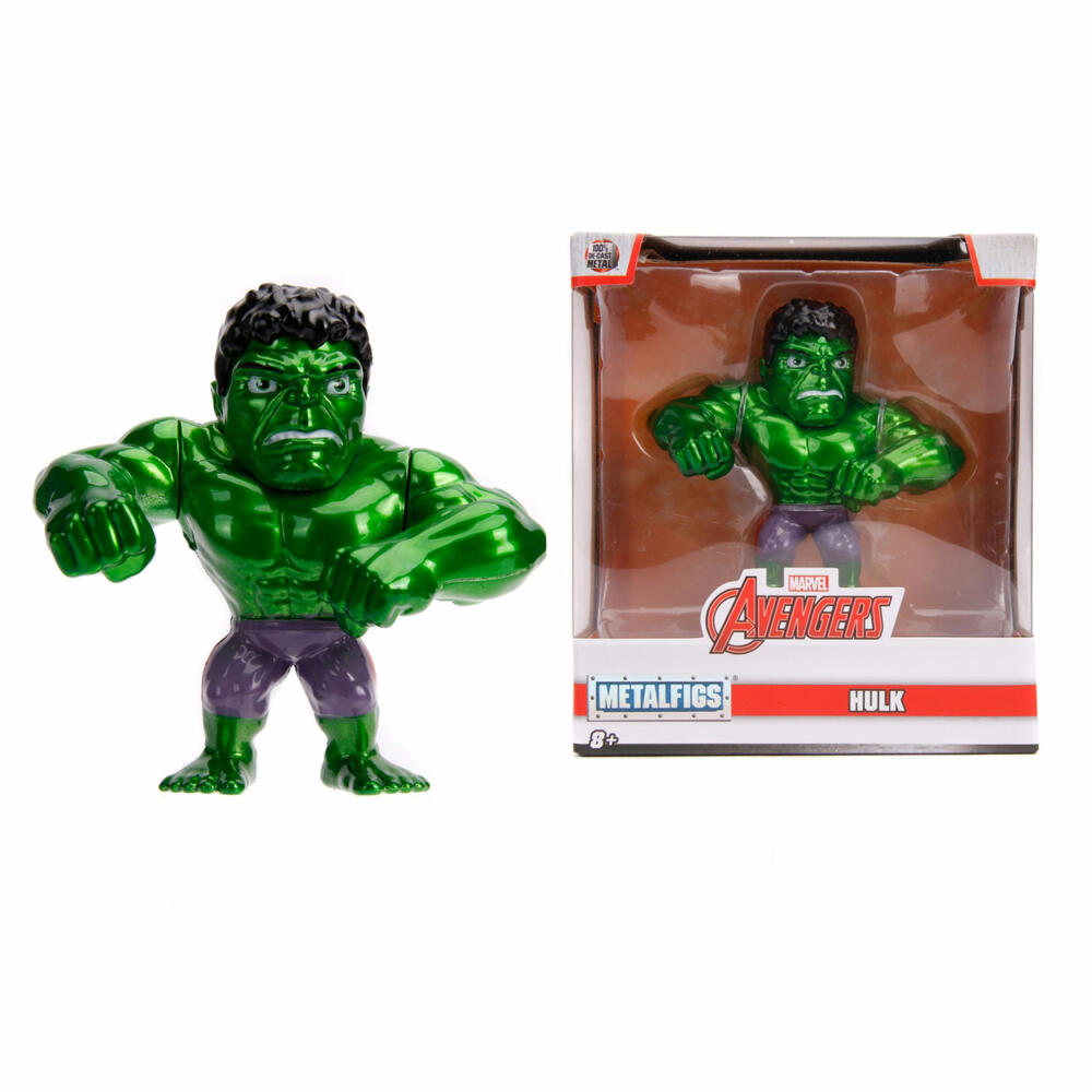 Jada Marvel Hulk Figure, Metal Figure, Metal Figure, Toy Figure, Action Figure, Action, Toy, 253221001