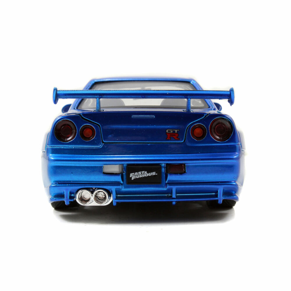Jada Fast & Furious 2002 Nissan Skyline, model car, model car, model vehicle, scale 1:24, 253203045