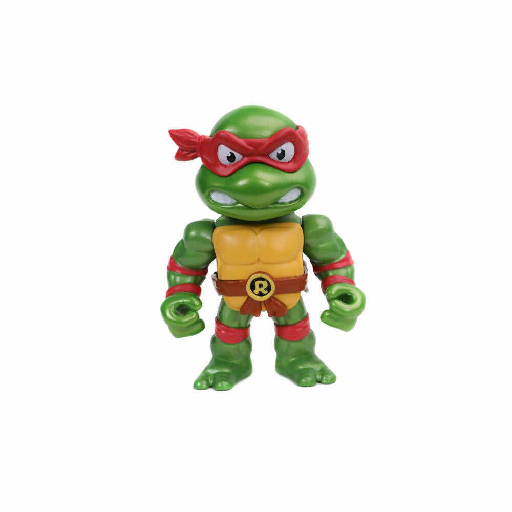 Jada Turtles 4 Raphael Figure, with Accessories, Collectible Figure, Toy, Red, 10 cm, 253283001
