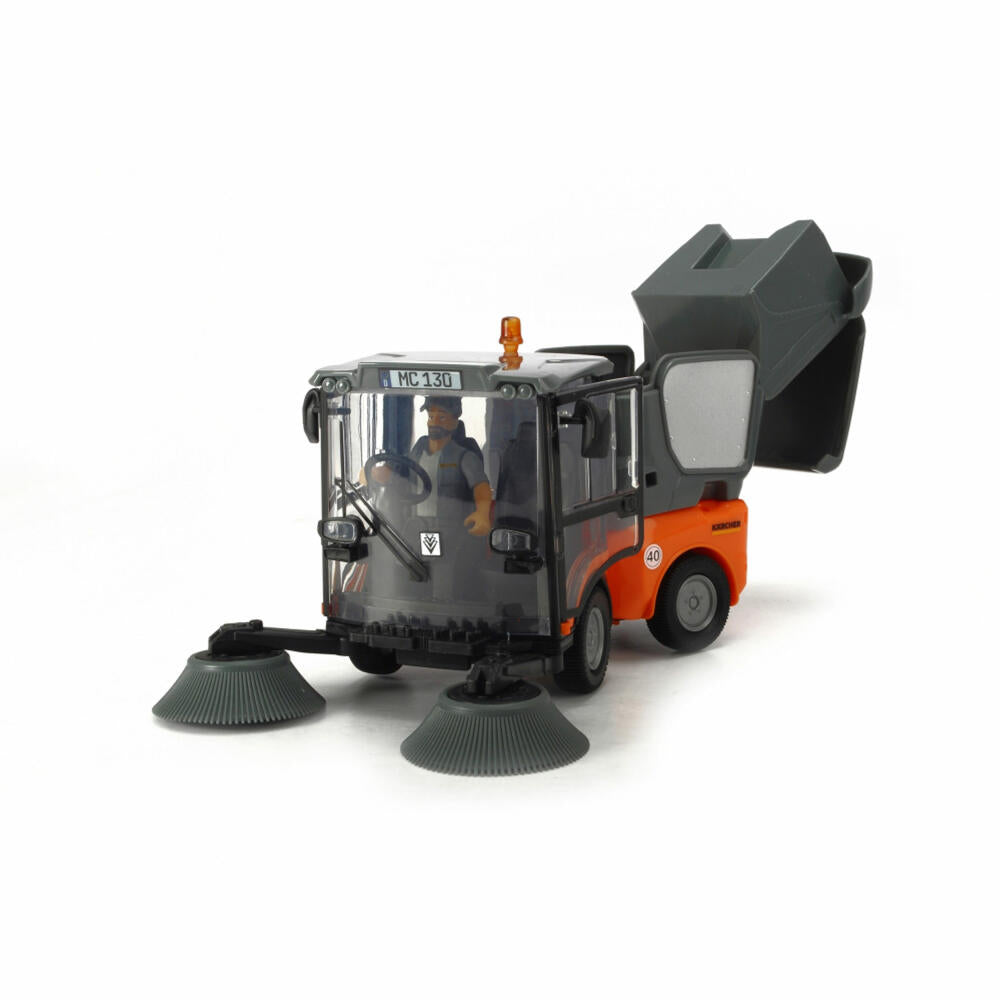 Dickie Toys Street Sweeper, Toy Sweeper, Cleaning Vehicle, Toy, 203834003