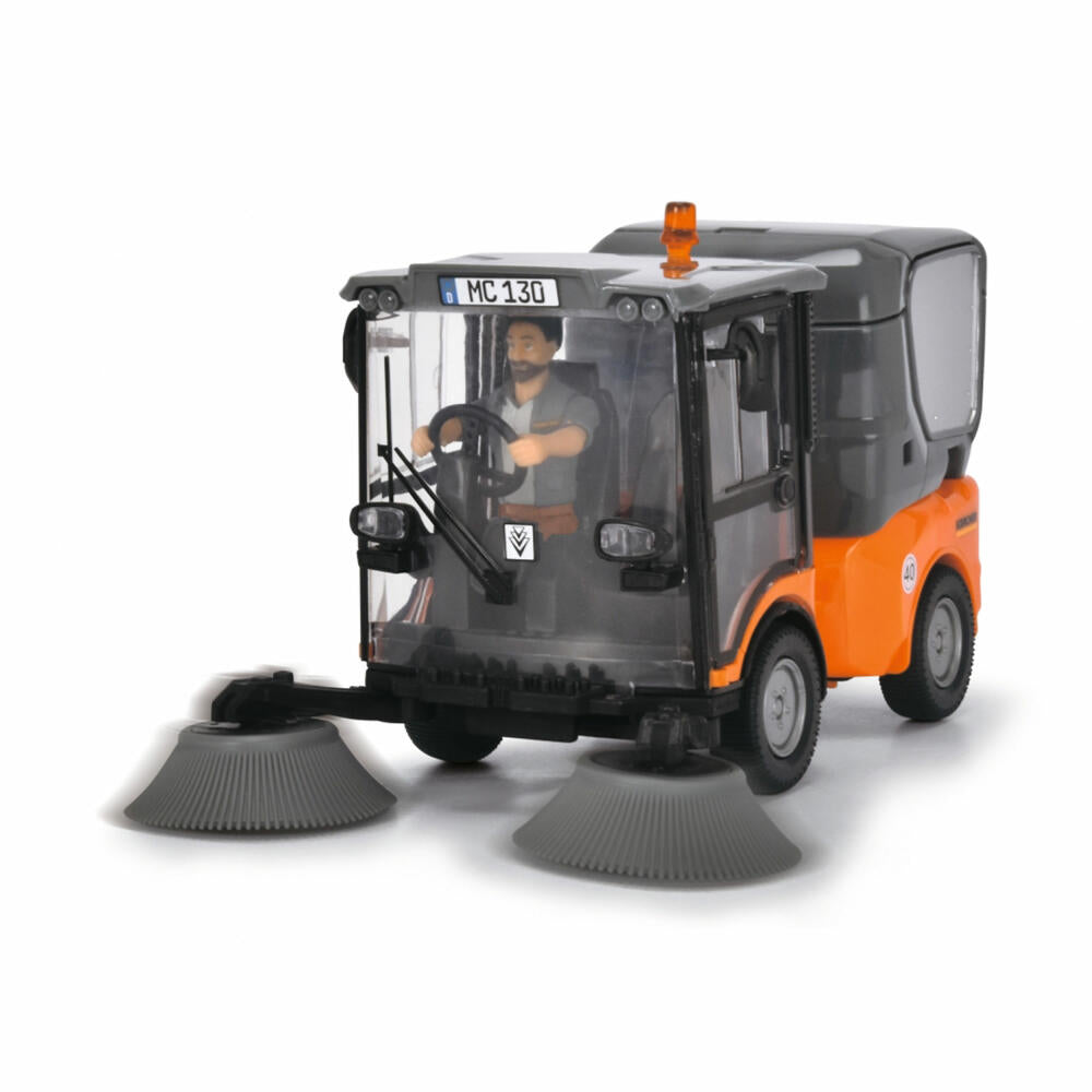 Dickie Toys Street Sweeper, Toy Sweeper, Cleaning Vehicle, Toy, 203834003
