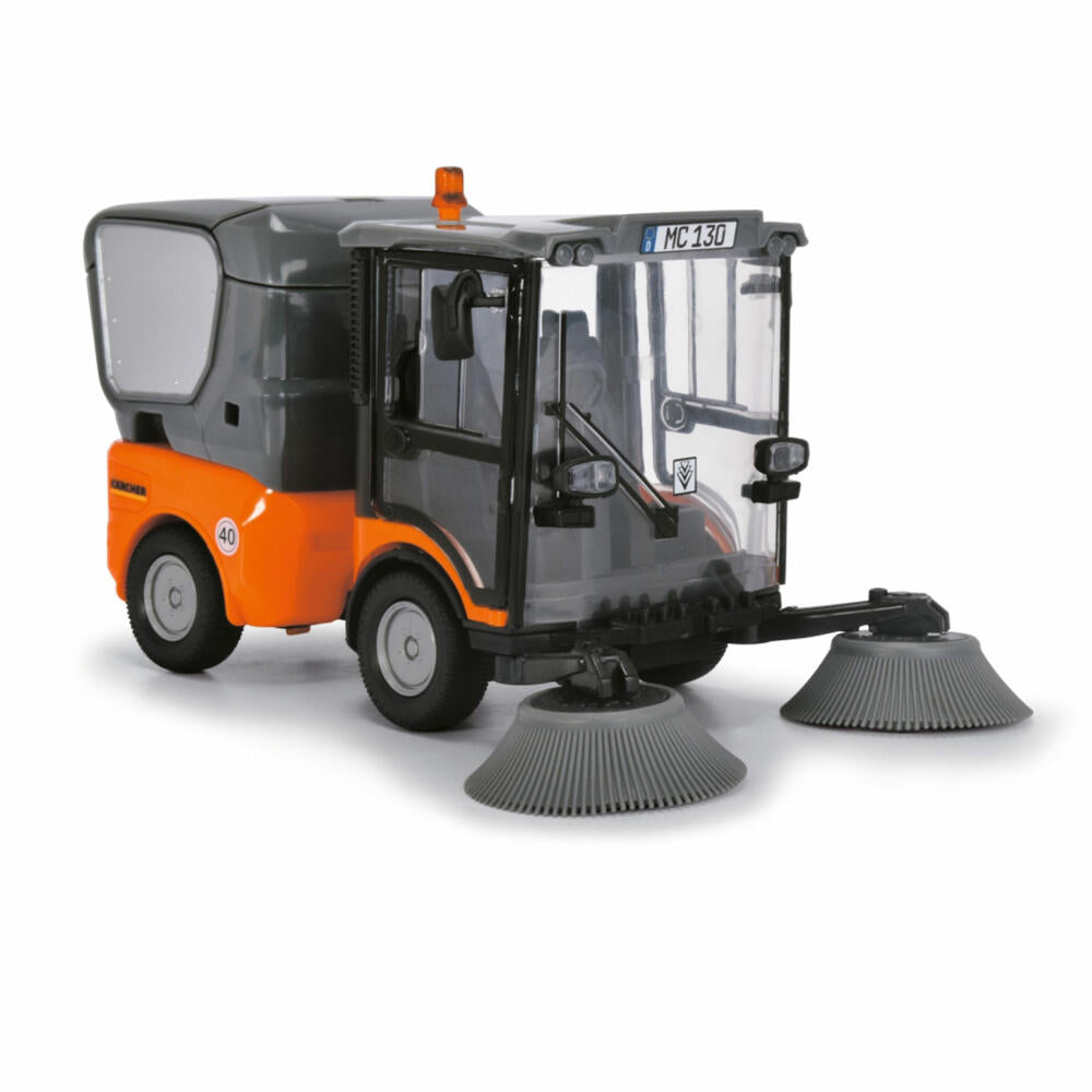 Dickie Toys Street Sweeper, Toy Sweeper, Cleaning Vehicle, Toy, 203834003