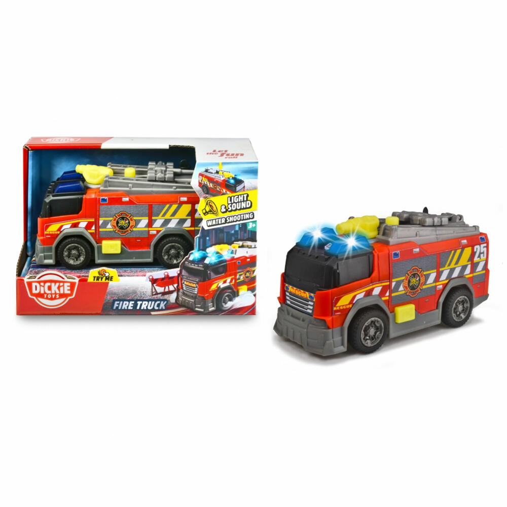 Dickie Toys Fire Truck, Fire Engine, Fire Department, Car, Toy, Toy Car, 203302028