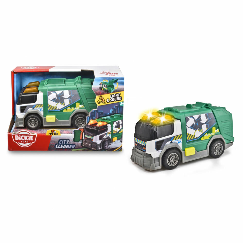 Dickie Toys City Cleaner, Garbage Truck, Garbage Truck, Toy Car, Toy Car, 203302029