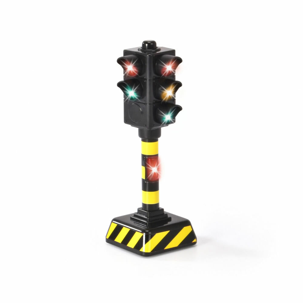 Dickie Toys Traffic Light, Ampel, Spielampel, Spielzeug, mit Lichtwechsel, 203341034