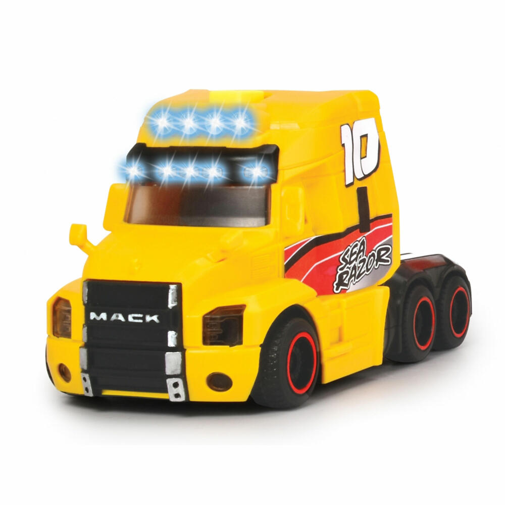 Dickie Toys Sea Race Truck, heavy transporter, truck, toy car, toy car, 203747009