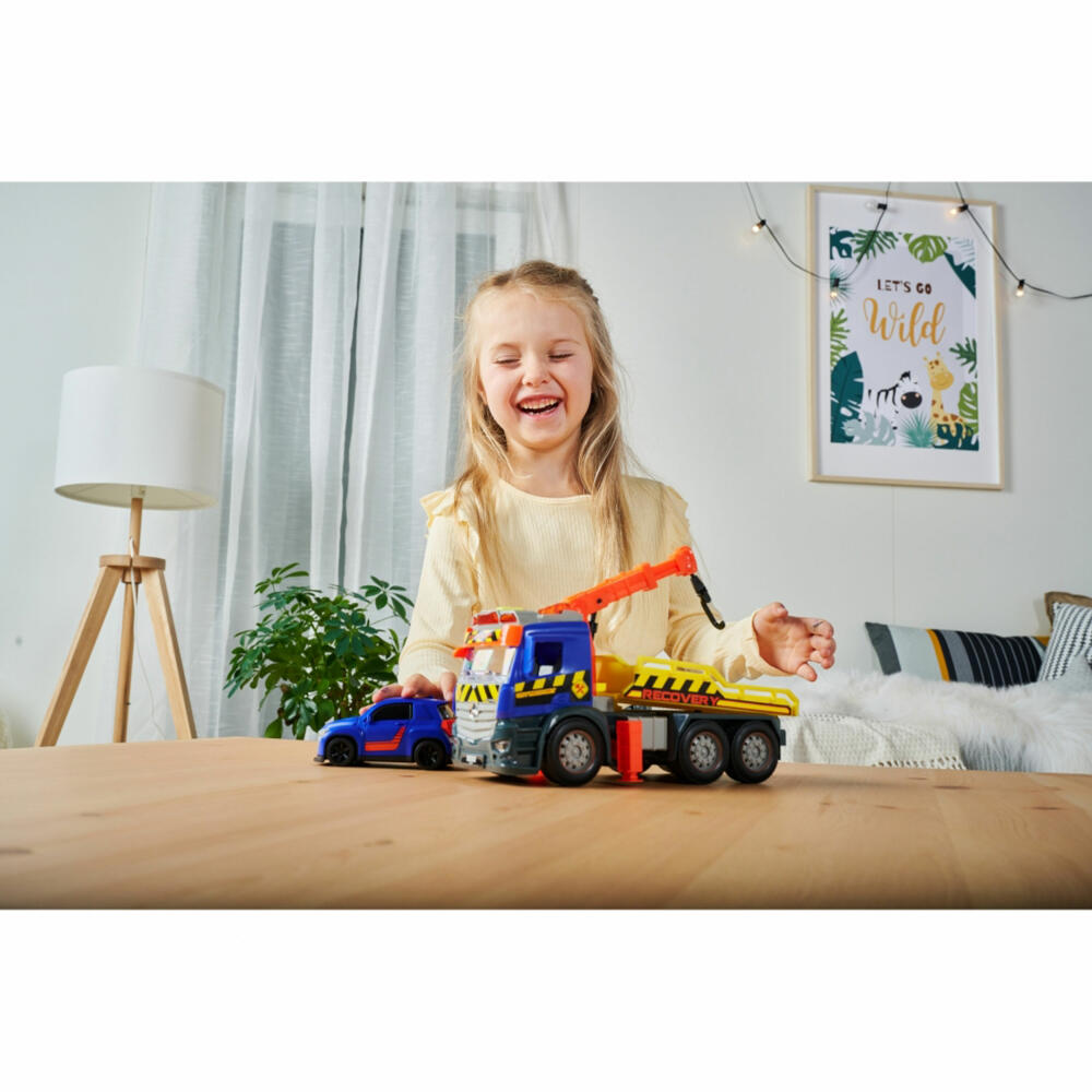 Dickie Toys Action Truck - Recovery, Tow Truck, Tow Car, Toy Car, Toy Car, 203745016
