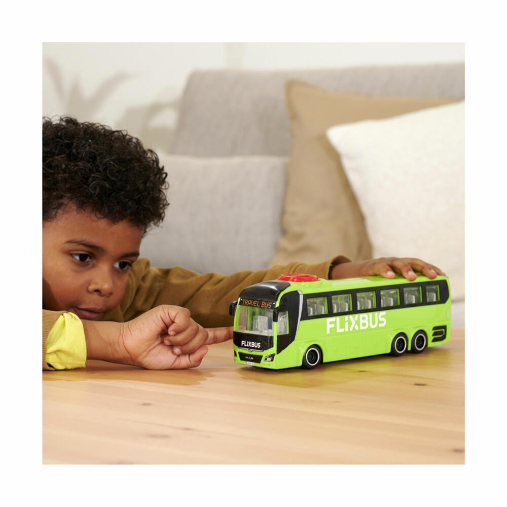 Dickie Toys MAN Lions Coach Flixbus, coach, travel bus, toy car, toy car, 203744015