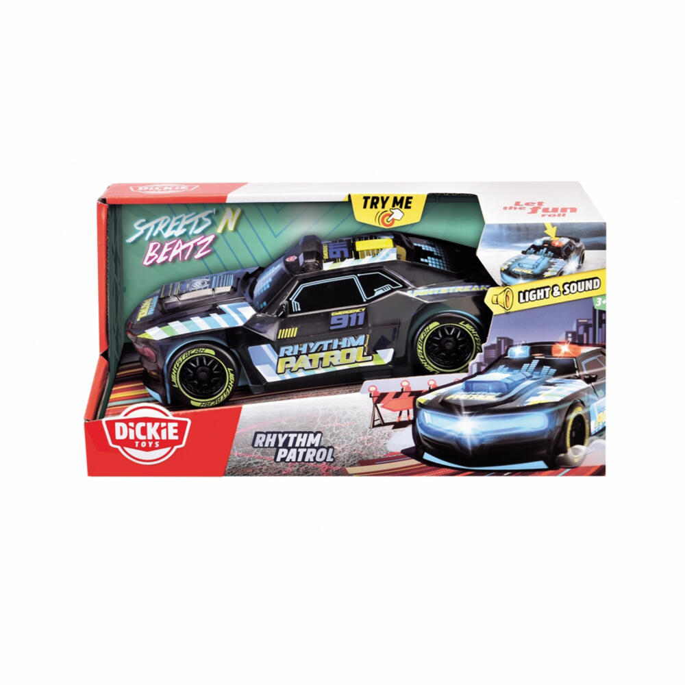 Dickie Toys Rhythm Patrol, police car, police car, toy car, vehicle, toy, 203763008