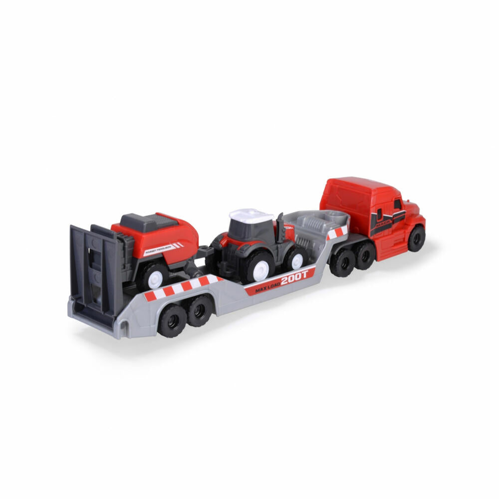 Dickie Toys Massey Ferguson Micro Farm Truck, Farm Vehicles, Toy Car, Toy Car, 203735004
