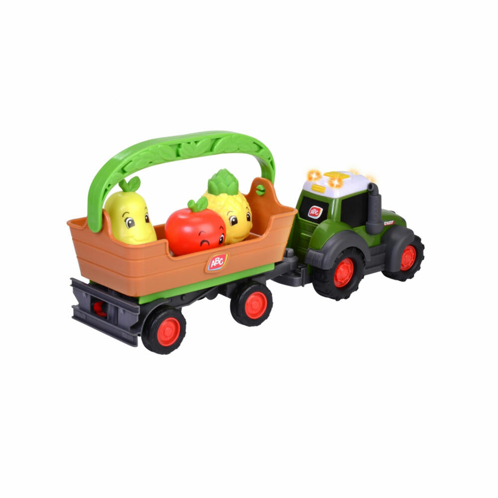 Simba ABC Freddy Fruit Trailer, Toy Tractor, Tractor, Toy Vehicle, 204115010
