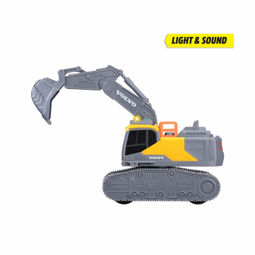 Dickie Toys Volvo Tracked Excavator, Crawler Excavator, Excavator, Toy, Construction Vehicle, 203723008