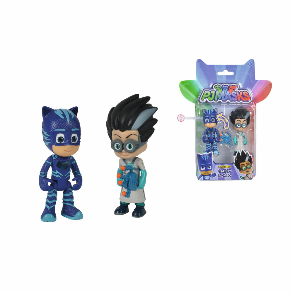 Simba PJ Masks Figure Set Catboy and Romeo, 2-piece, Figure Set, Toy Figures, Toy Figure, Figure, Toy, 109402148