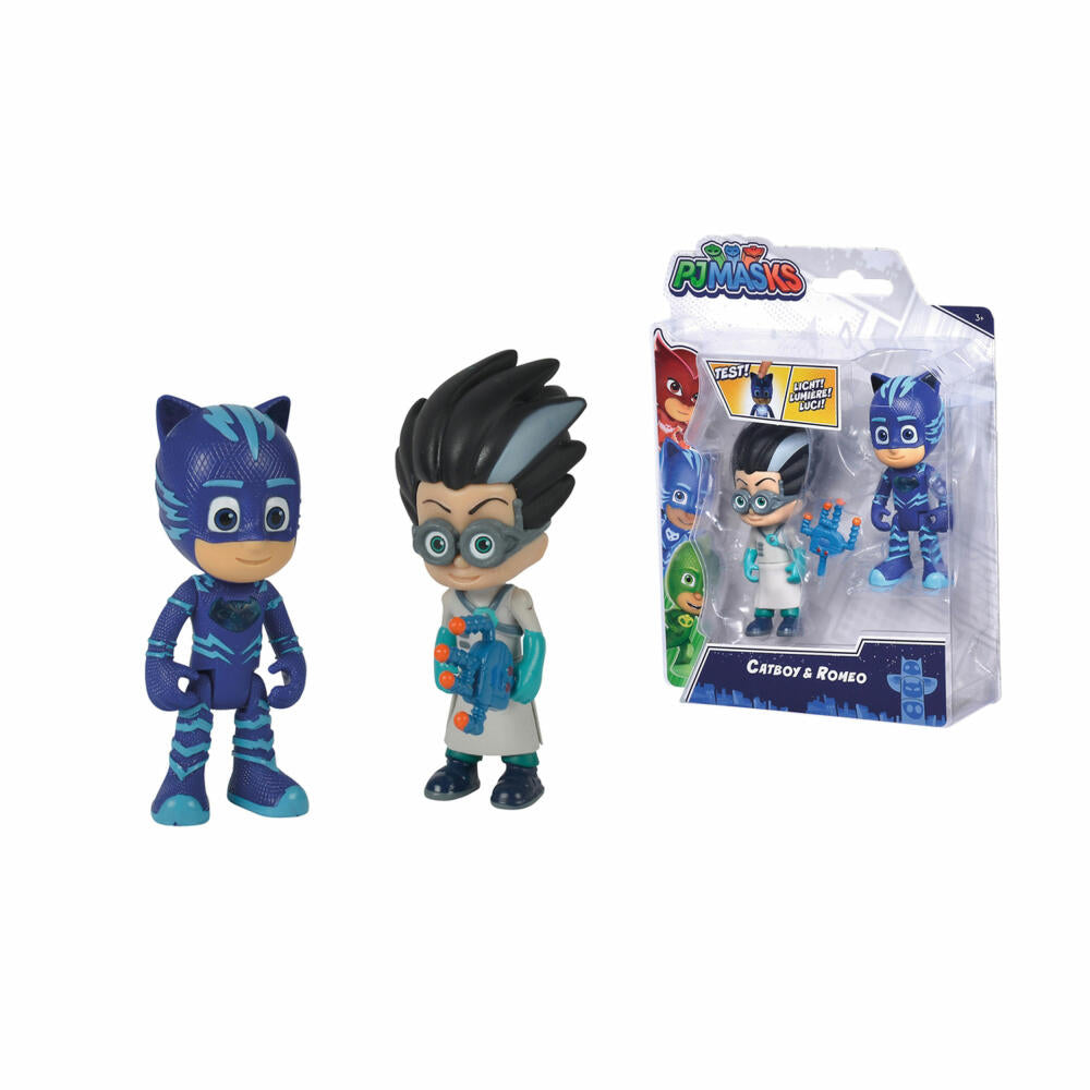 Simba PJ Masks Figure Set Catboy and Romeo, 2-piece, Figure Set, Toy Figures, Toy Figure, Figure, Toy, 109402148