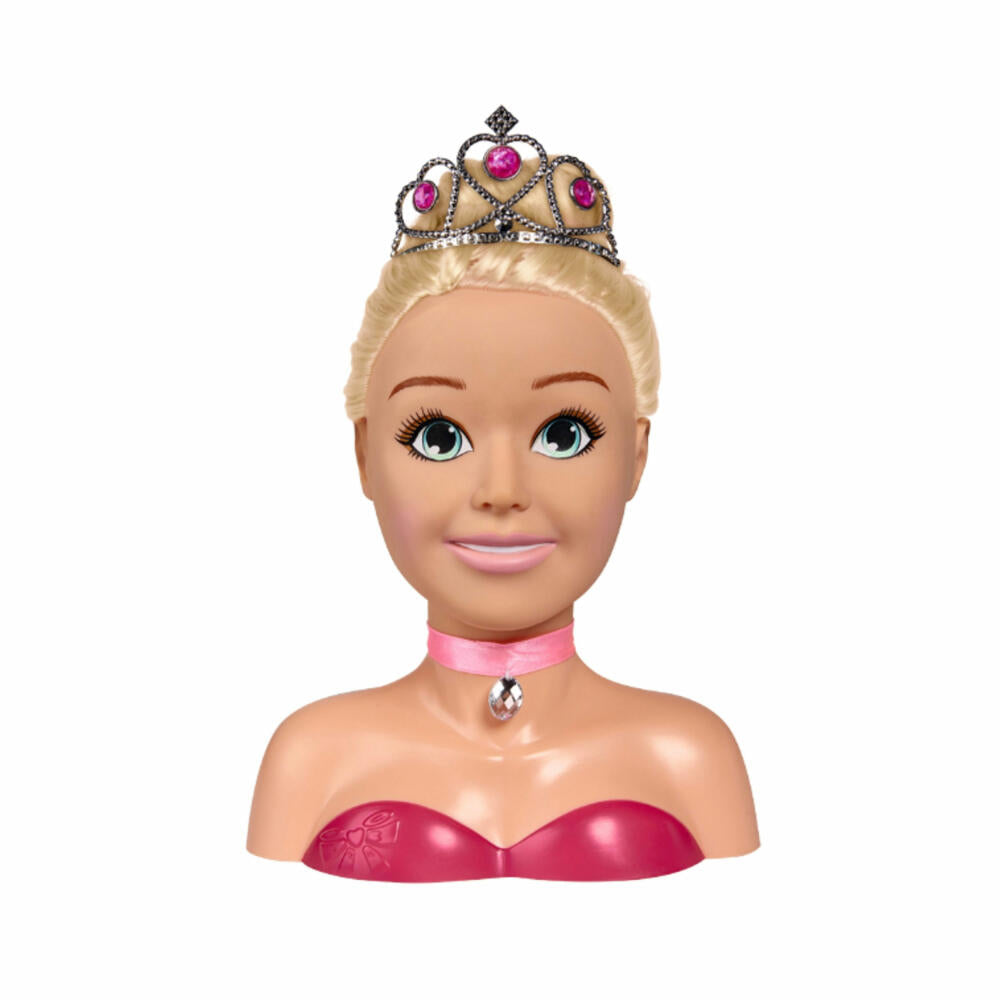 Simba Steffi Love Girls Princess Make-up and Hairdressing Head, Make-up Head, Hairdressing Head, Hairstyles, Make-up, 105560177