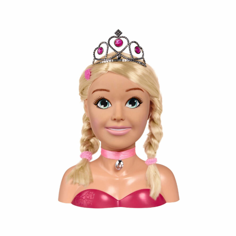 Simba Steffi Love Girls Princess Make-up and Hairdressing Head, Make-up Head, Hairdressing Head, Hairstyles, Make-up, 105560177