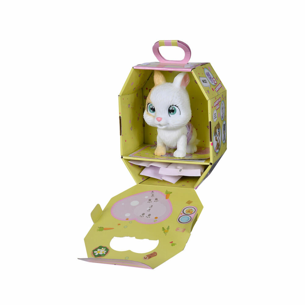 Simba Pamper Petz Rabbit, Toy Rabbit, Toy, Pet, Baby Animal, with Function, from 3 Years, 15 cm, 105953052