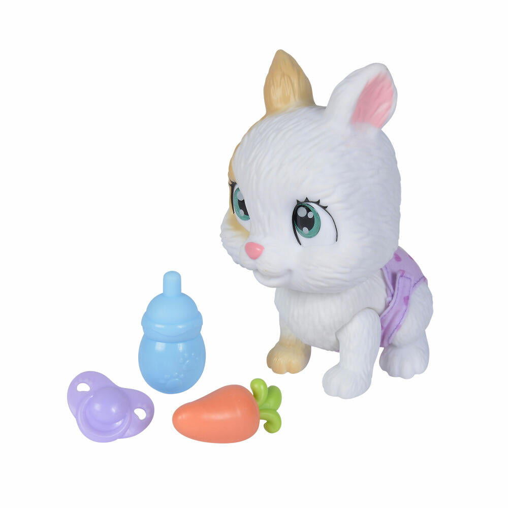 Simba Pamper Petz Rabbit, Toy Rabbit, Toy, Pet, Baby Animal, with Function, from 3 Years, 15 cm, 105953052
