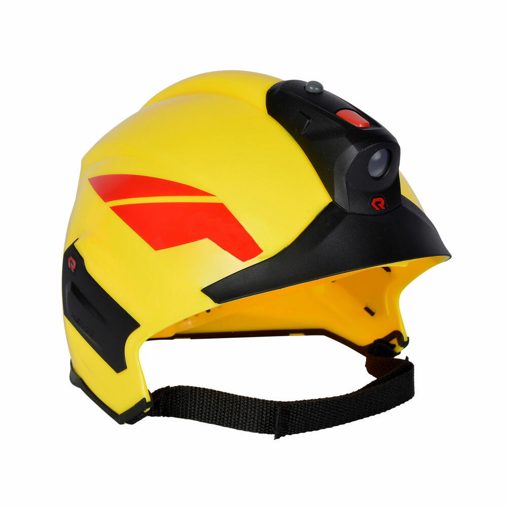 Simba Feuerwehr Helm Rosenbauer mit Licht, mit Helmlampe, Feuerwehr Helm, Spielzeug, Kinder, 108101000