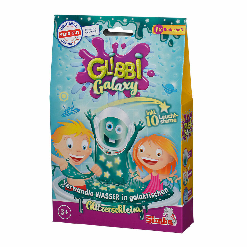 Simba Glibbi Galaxy, glitter slime, bath slime, slime, glitter, bath fun, from 3 years, 105953492