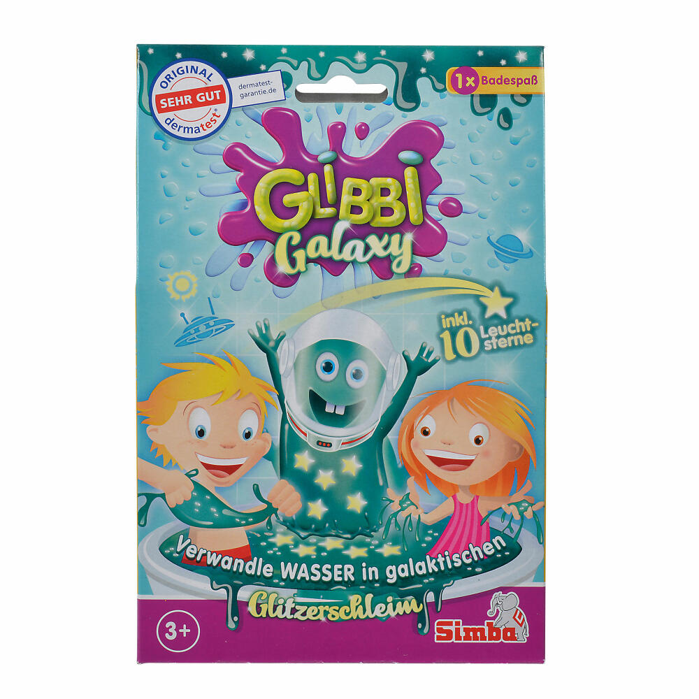 Simba Glibbi Galaxy, glitter slime, bath slime, slime, glitter, bath fun, from 3 years, 105953492