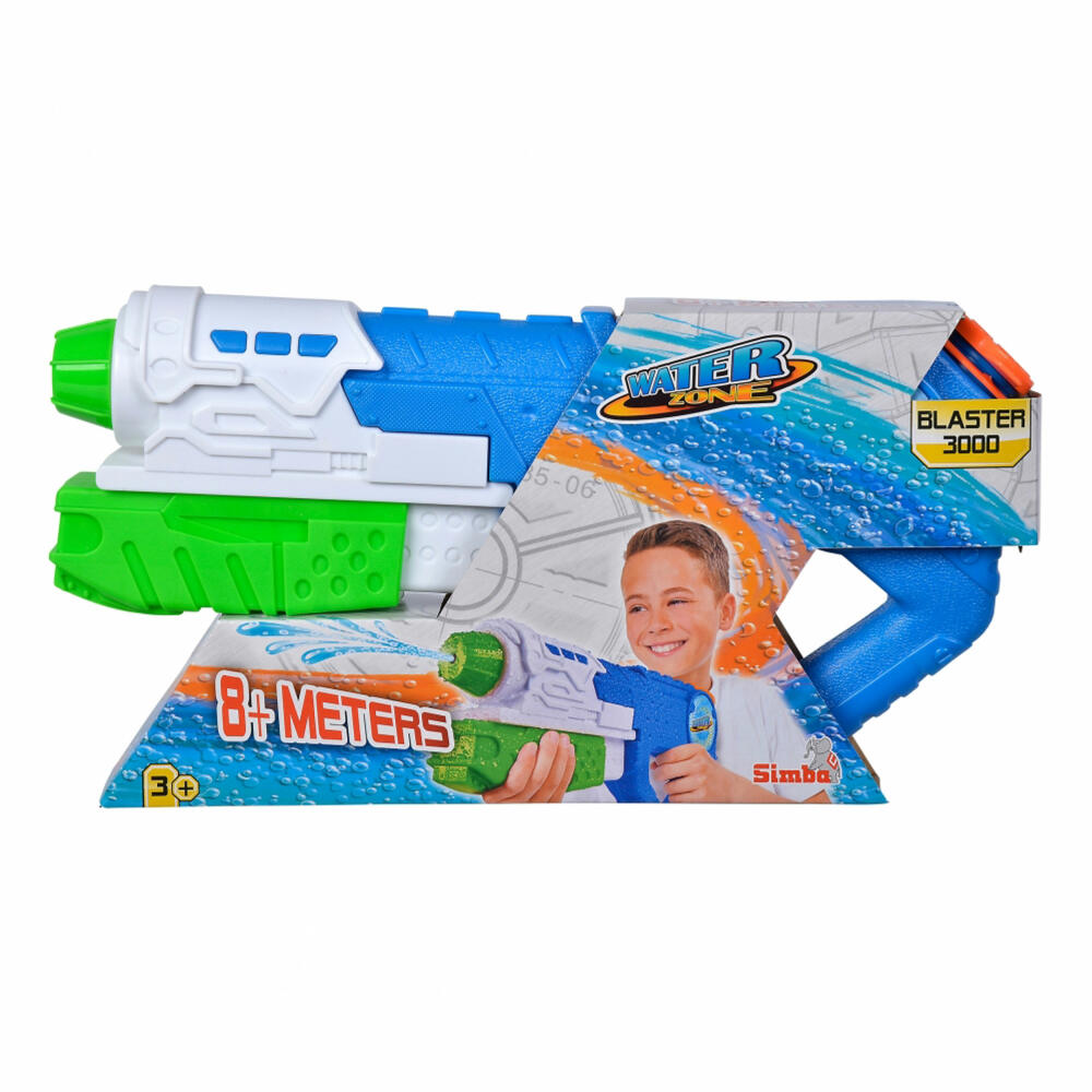 Simba Waterzone Water Blaster 3000, with pump mechanism, water gun, spray gun, 107276055