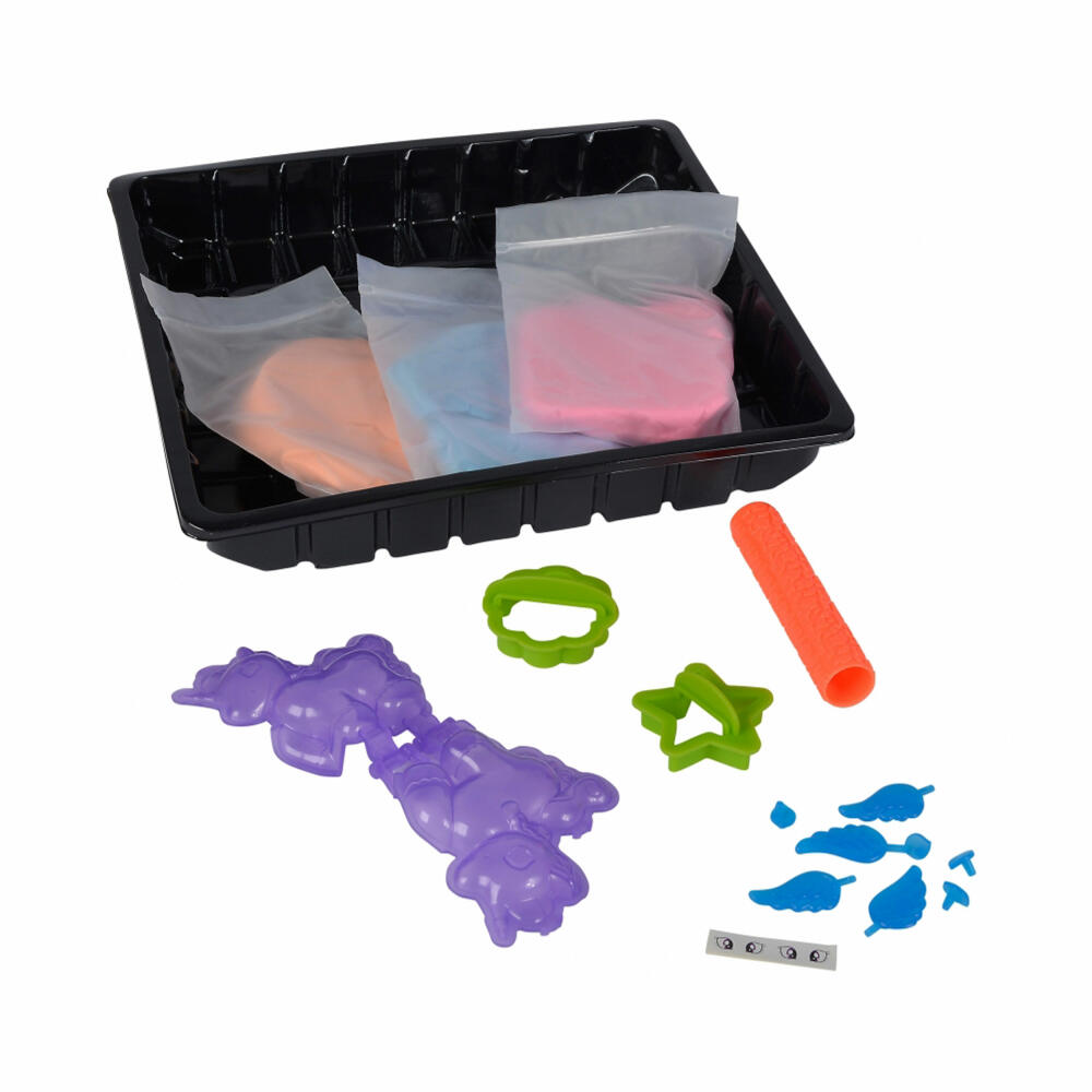Simba A&F Play Sand Set Unicorn, Magic Sand, Creative Set, Ice Cream, Toy, 106344622
