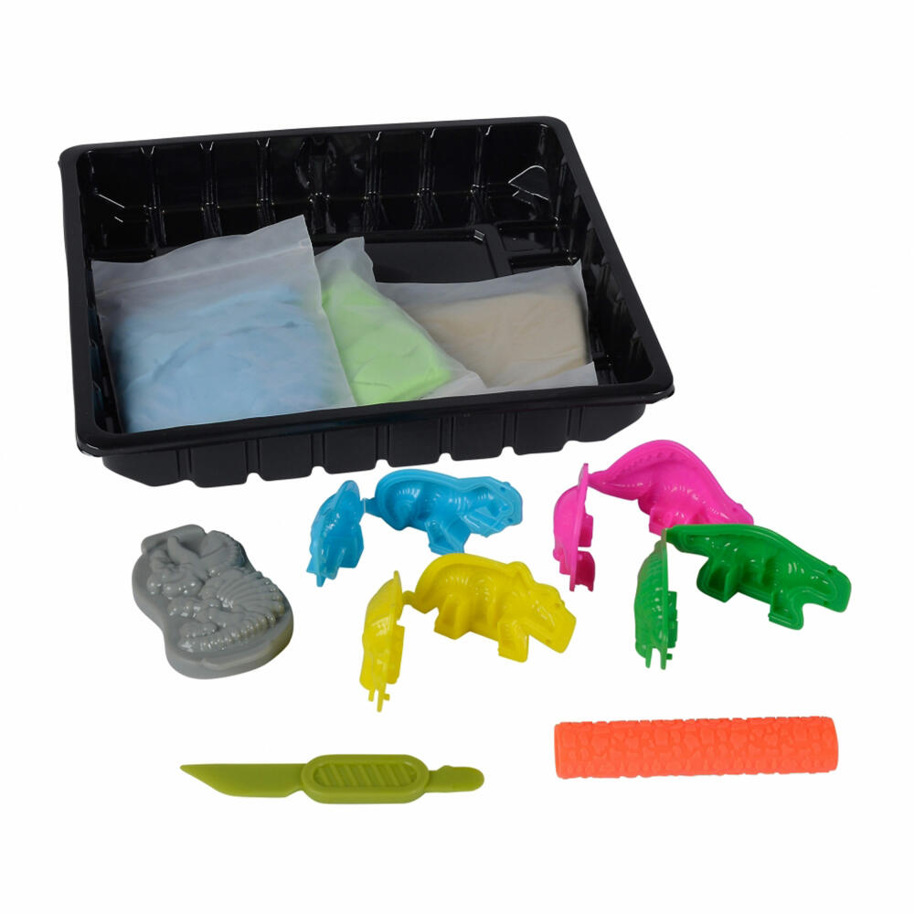 Simba A&F Play Sand Set Dinosaur, Magic Sand, Creative Set, Ice Cream, Toy, 106344621