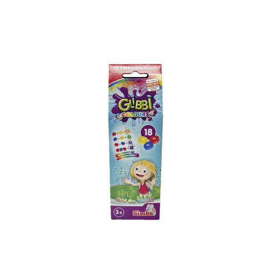 Simba Glibbi Colors, Farbtabletten, Badebombe, Badezusatz, Kinder, 105953676