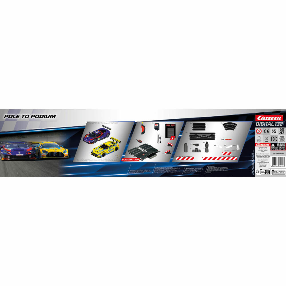 Carrera Autorennbahn Set Digital 132 Pole to Podium, 1:32, 20030038