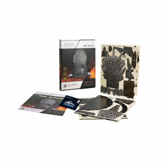 Revell 3D Puzzle House of the Dragon - Iron Throne, 39 Teile, 00224