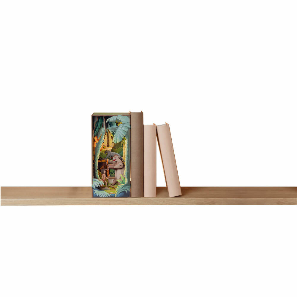 Revell Book Nook Tiny Adventures - Disney Das Dschungelbuch, Bücherstütze, 68 Teile, 00535