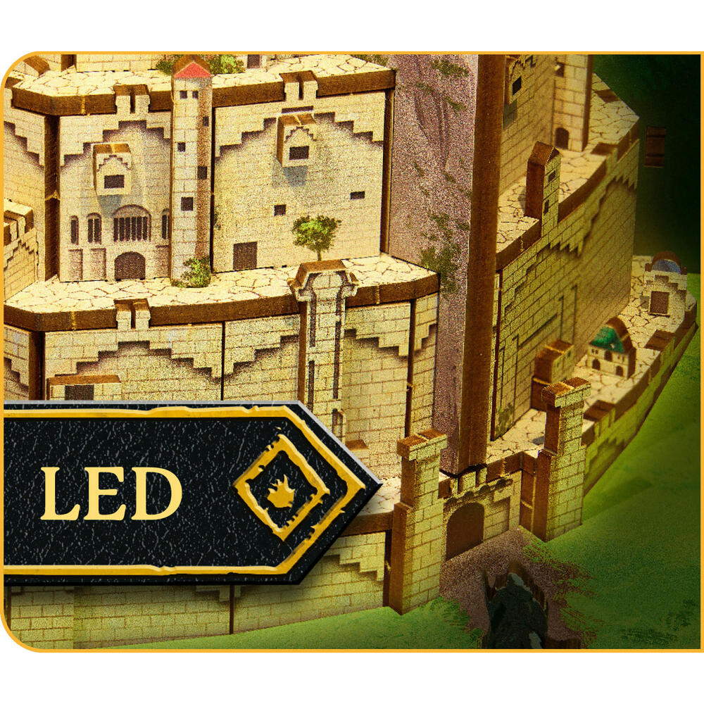 Revell Book Nook Tiny Adventures - Herr der Ringe Minas Tirith, Bücherstütze, 00536