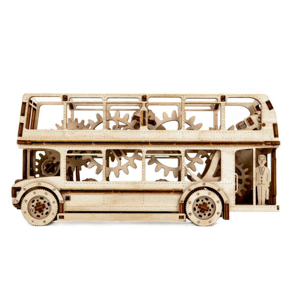 Revell 3D-Holzmodellbausatz Tiny Adventures - London Bus, 216 Teile, 1:40, 00618