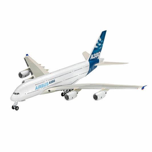 Revell Flugzeug-Modellbausatz Airbus A380, 48 Teile, 1:288, 03808