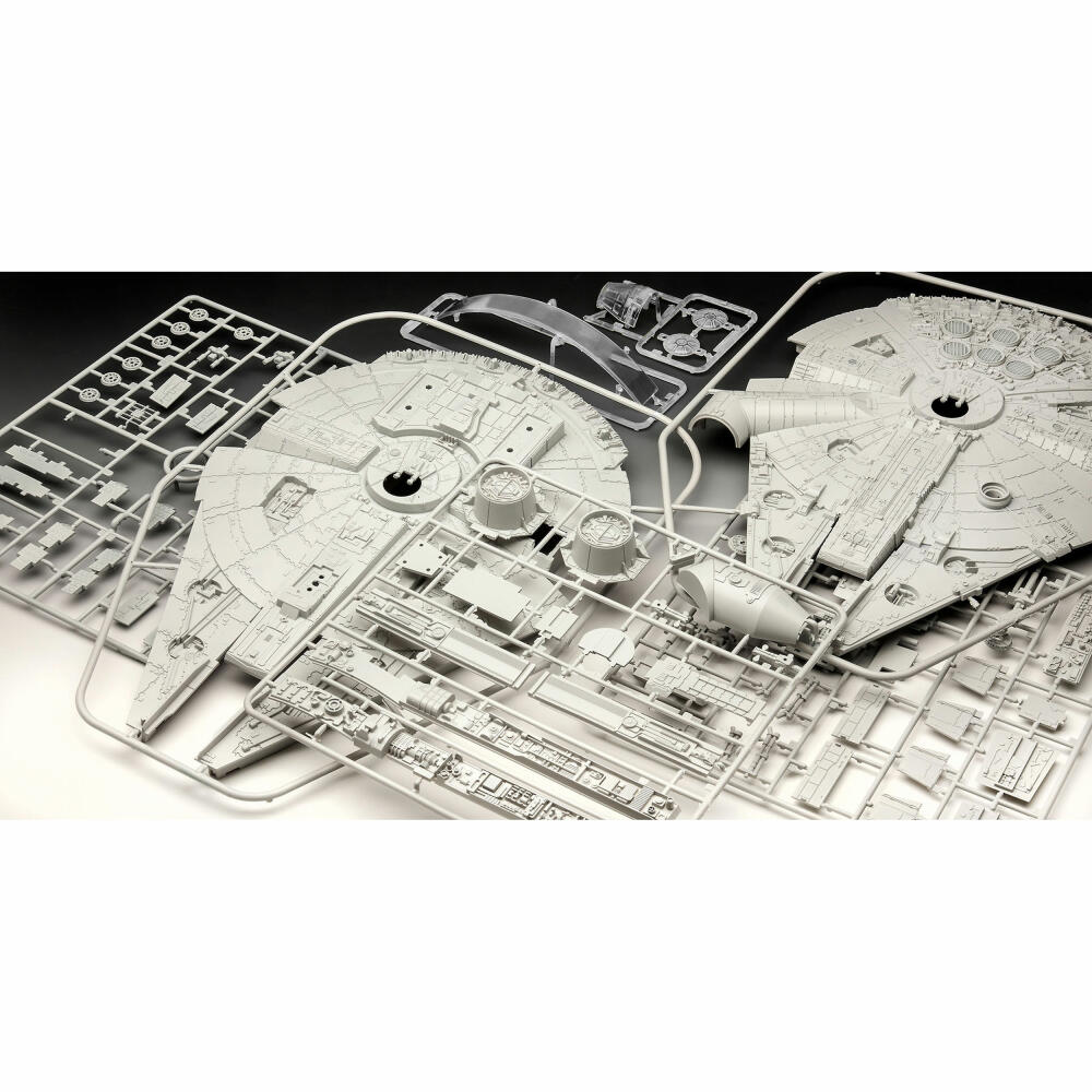 Revell Star Wars Modellbausatz Millennium Falcon, Raumschiff, Falke, 52 Teile, 1:72, 06718