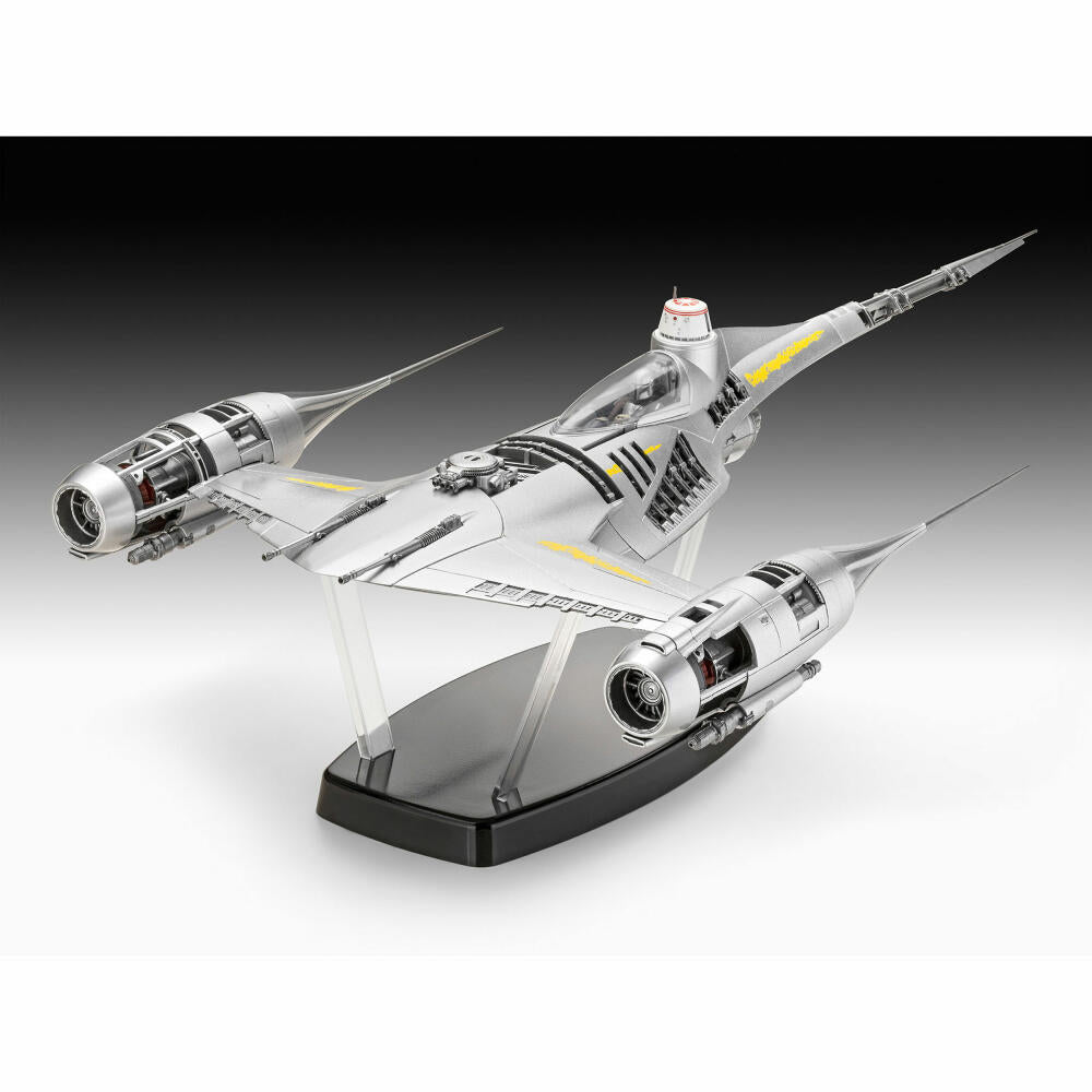 Revell Star Wars Modellbausatz The Mandalorian - N-1 Starfighter, Raumschiff, 77 Teile, 1:24, 06787