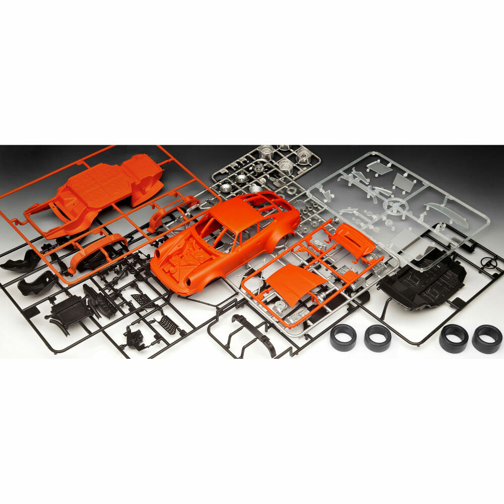 Revell Fahrzeug-Modellbausatz Porsche 934 RSR Jägermeister, Auto, 104 Teile, 1:24, 07031